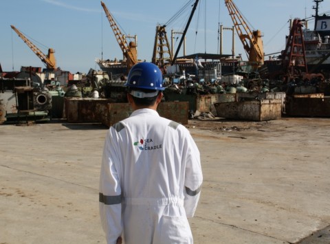 Company takes lead role in ship recycling