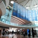 Inside view of Haneda Airport Terminal 2