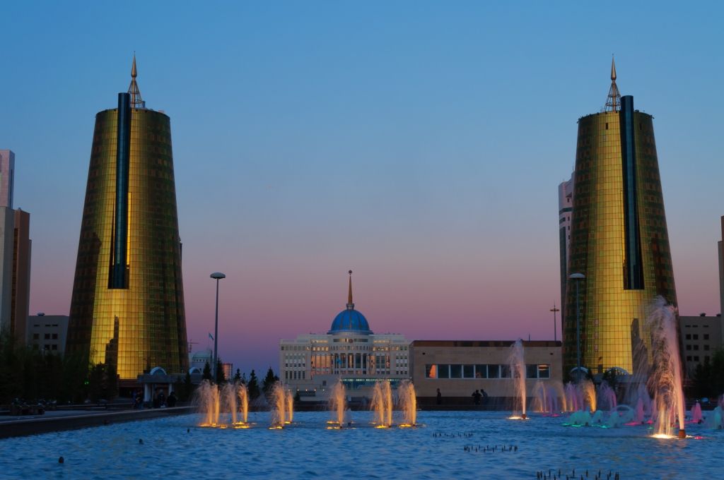 Nurzhol-Boulevard-At-Sunset-A-75686311