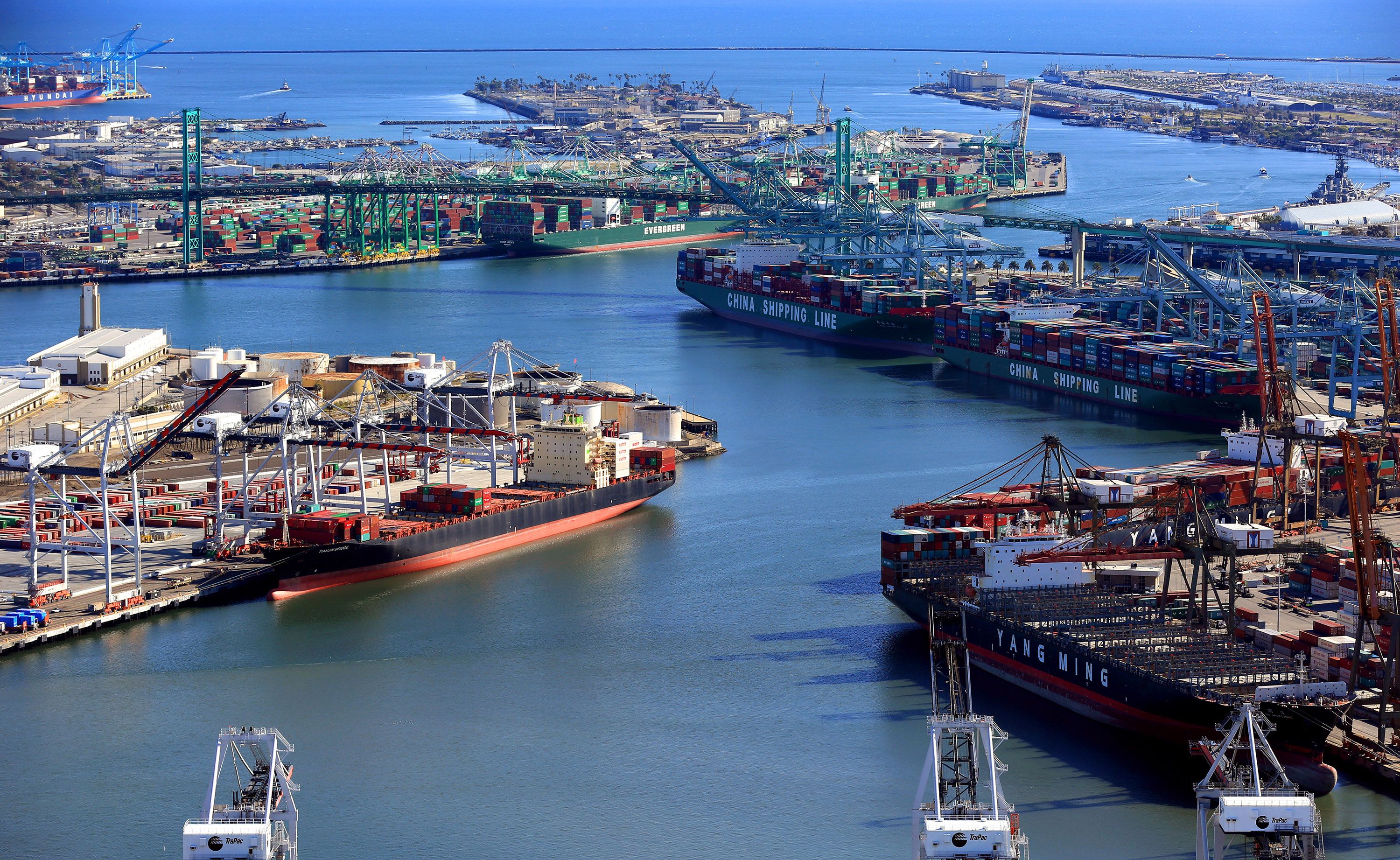 Port of Los Angeles photo one The Port of Los Angeles is the nation’s number one container port and leader in container volume and cargo value