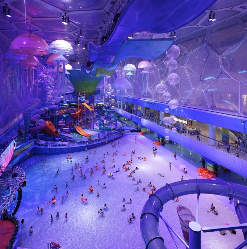 ProSlide® RideHOUSE® WaterKINGDOM™ at the Happy Magic Water Cube in Beijing, China