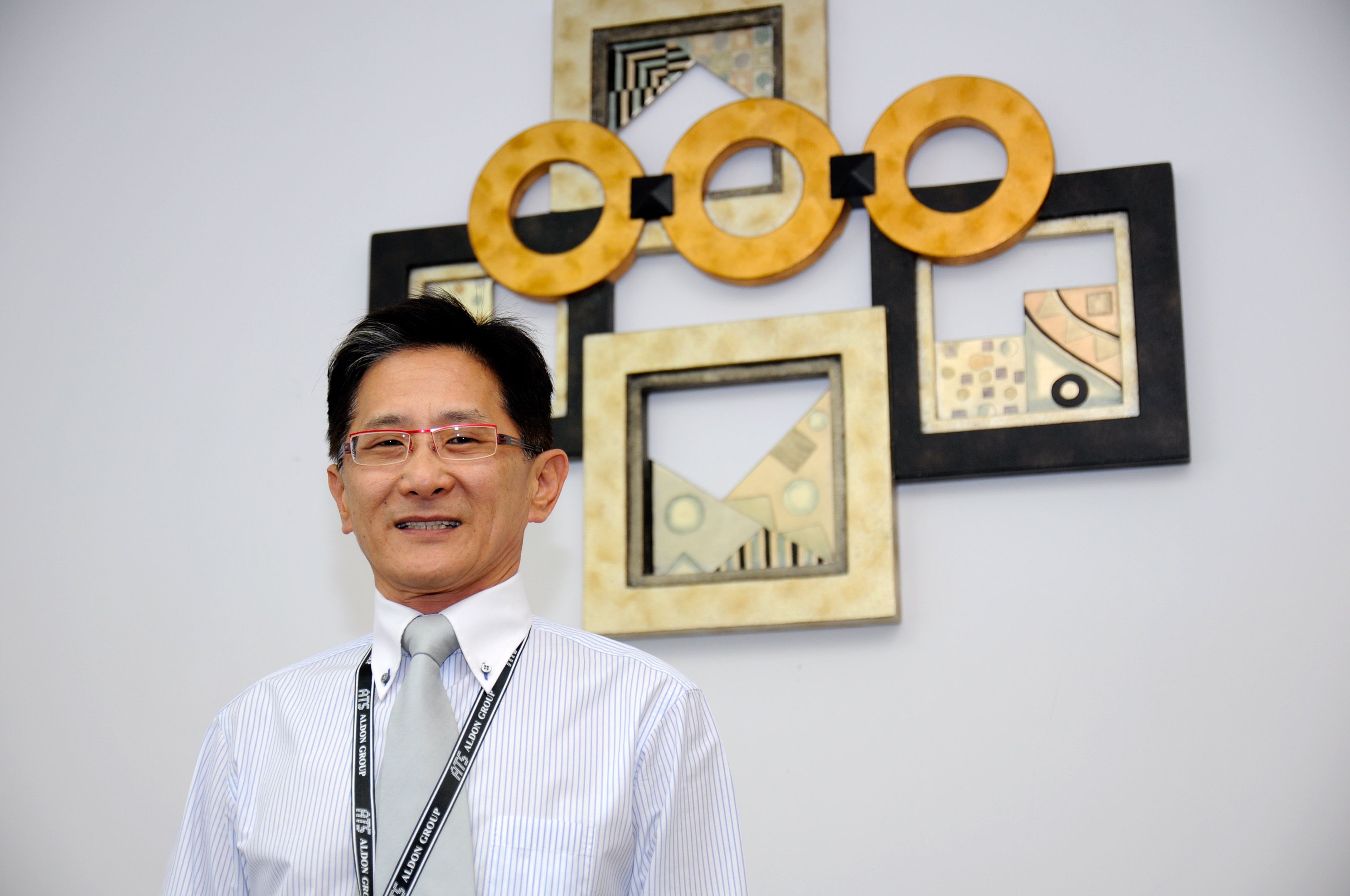 Japan - Hiroaki Wakui, Managing Director of Meiden Asia Pte Ltd and Ko Yamamoto, Managing Director of Meiden Singapore Pte Ltd