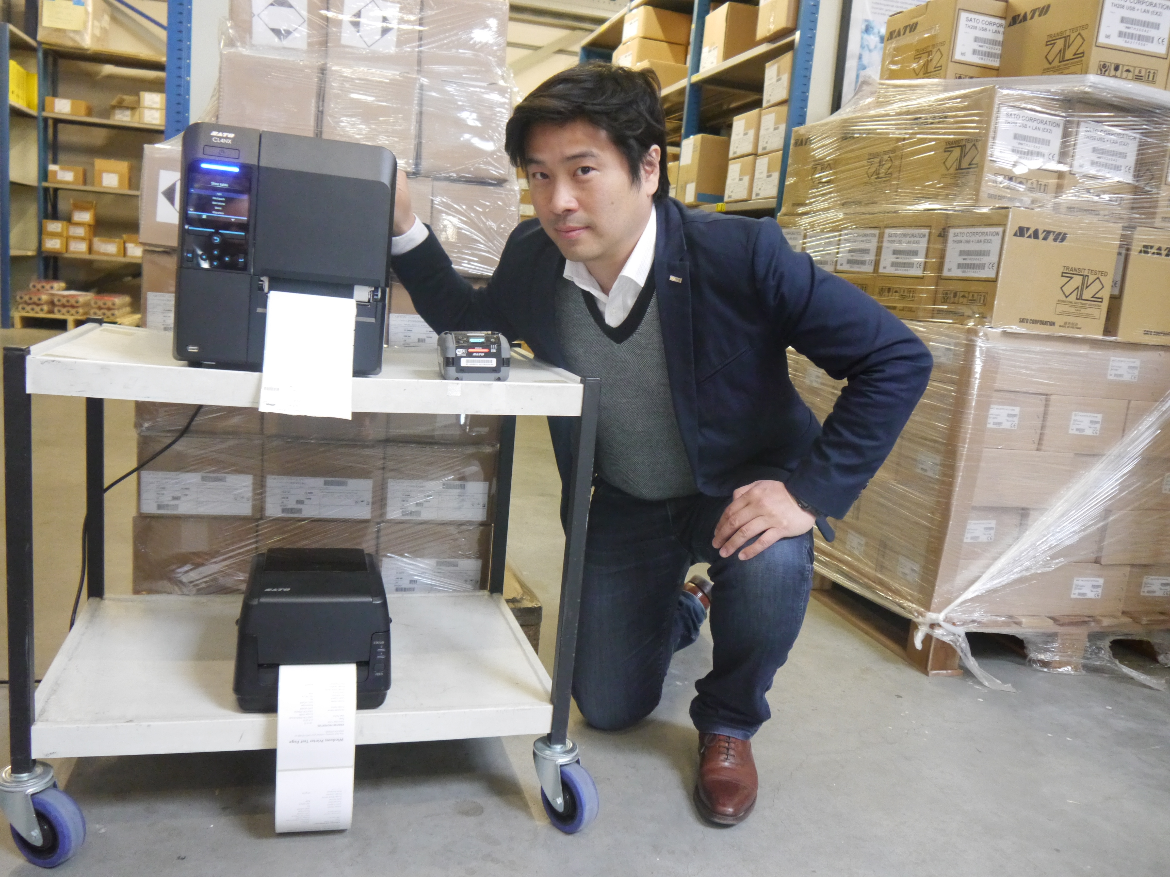 Japan - Hiroaki Wakui, Managing Director of Meiden Asia Pte Ltd and Ko Yamamoto, Managing Director of Meiden Singapore Pte Ltd