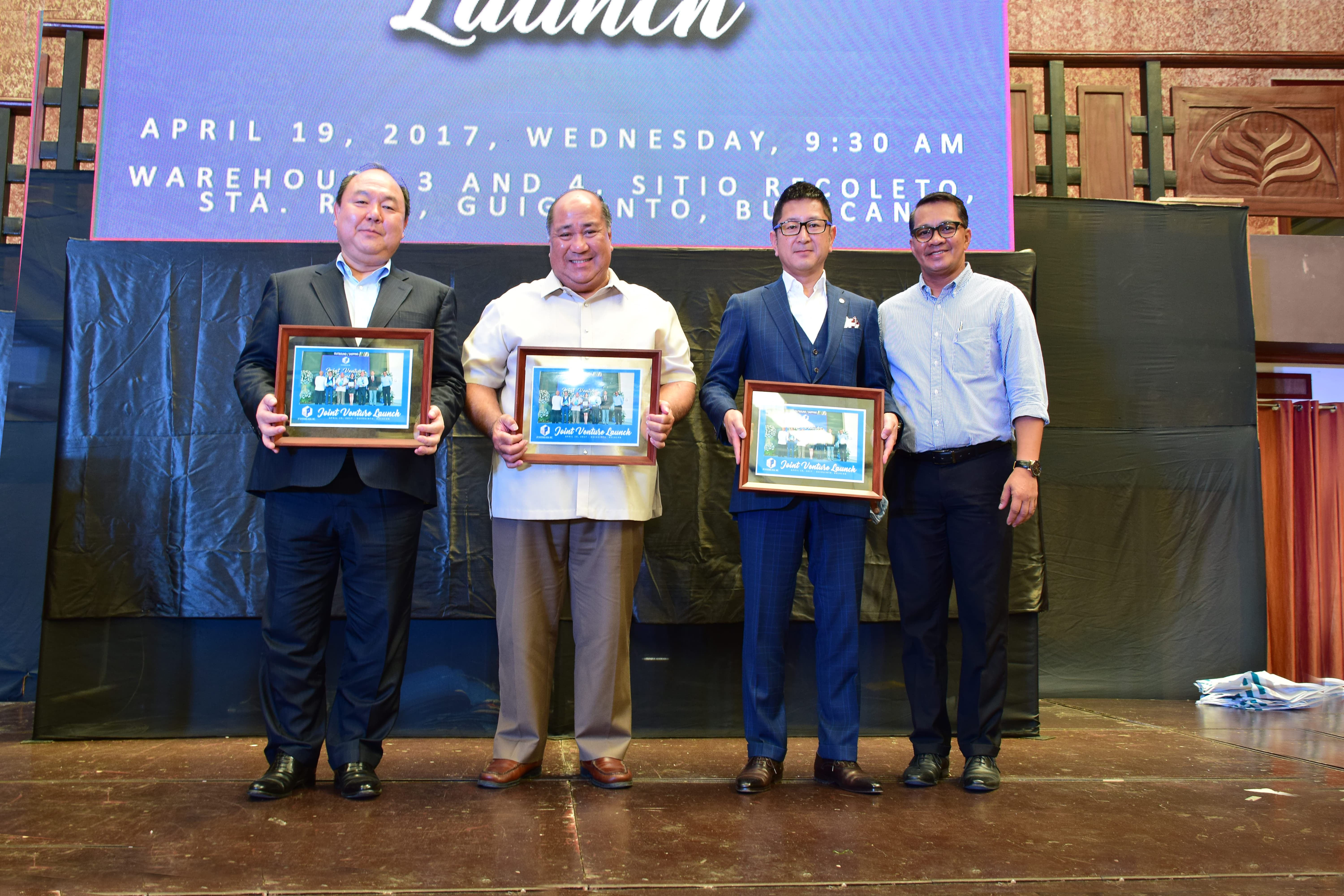 Japan - Hiroaki Wakui, Managing Director of Meiden Asia Pte Ltd and Ko Yamamoto, Managing Director of Meiden Singapore Pte Ltd