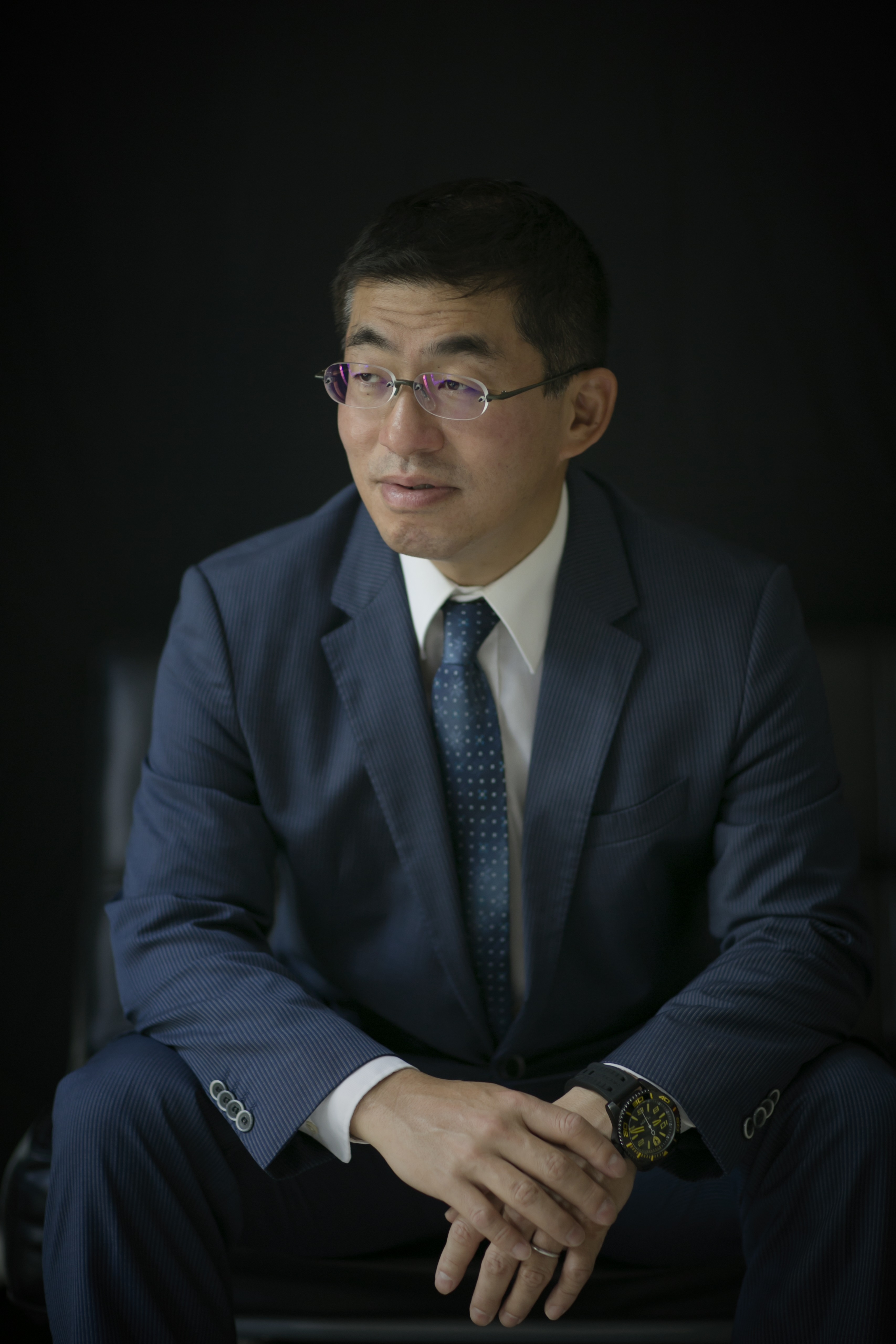 Japan - Hiroaki Wakui, Managing Director of Meiden Asia Pte Ltd and Ko Yamamoto, Managing Director of Meiden Singapore Pte Ltd